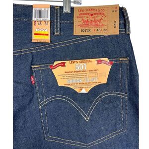 Levi's 501XX Men's‎ Jeans Size 46x32 Vintage Deadstock Denim Y2K NWT Pants USA